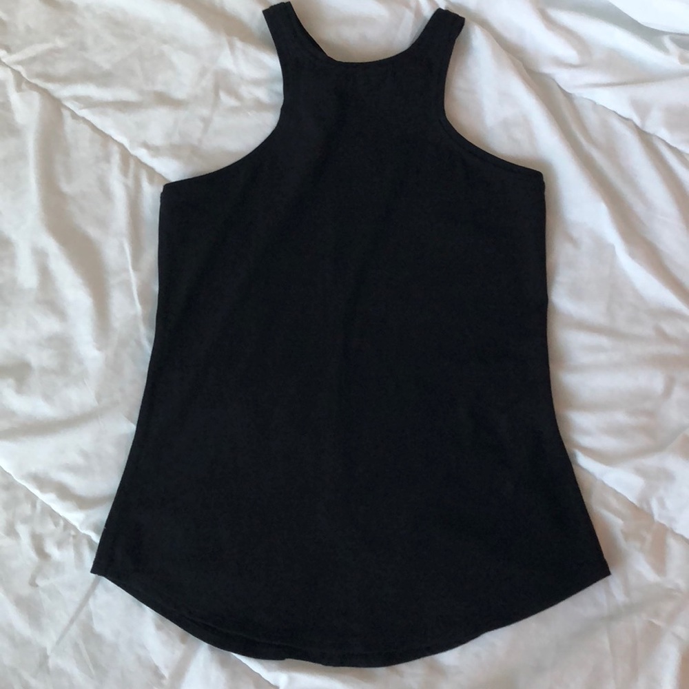 Small black high neck lululemon tank - small